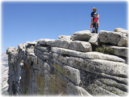 At the Top of Half Dome