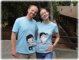 Matching T-shirts from Bangkok