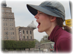 Briezilla Devours Giant Hershey Kiss in Niagara